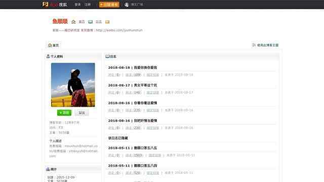 魚順順搜狐博客