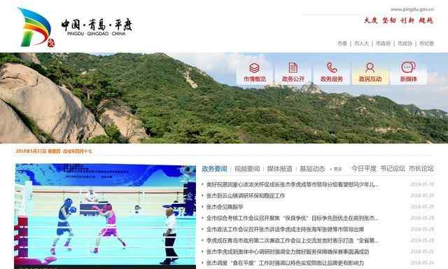 平度政務網