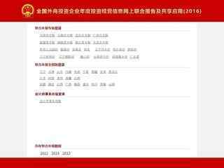 全國外商投資企業網上聯合年檢