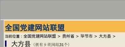 大方縣黨建網
