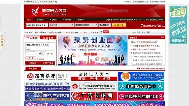 秦皇島人才市場