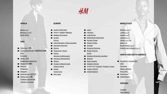 hm服裝官網
