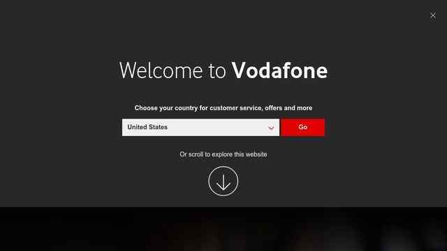 沃達豐官方網站