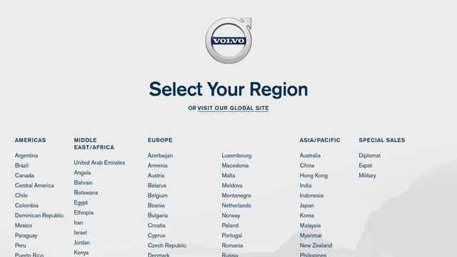 volvo官網