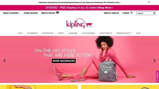 kipling美國官網