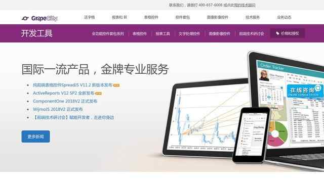 葡萄城控件官方網站