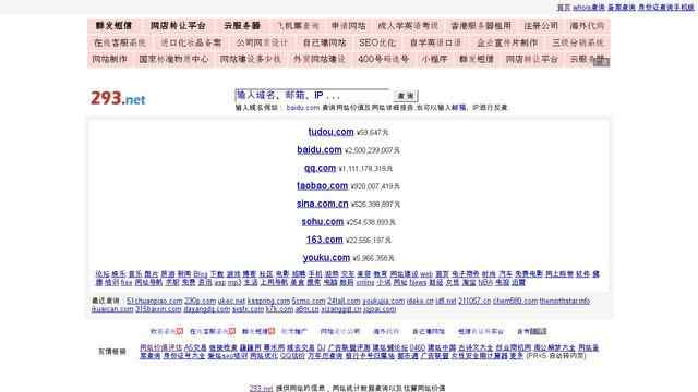 網站價值評估查詢