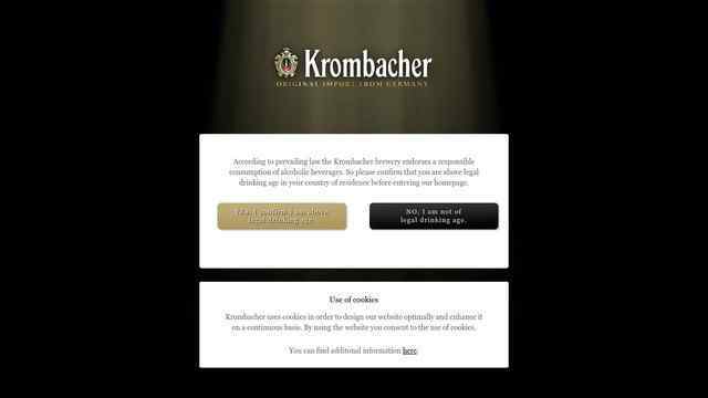 科隆巴赫官網 Krombacher