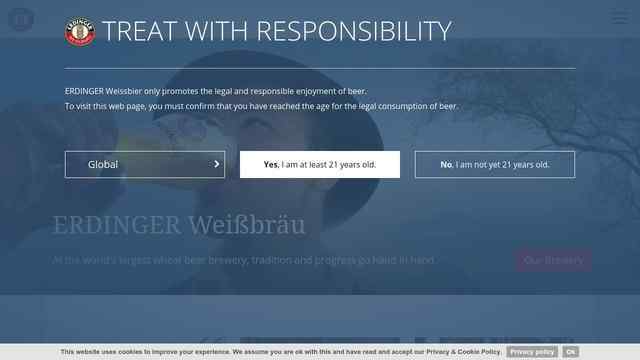 艾丁格啤酒官網