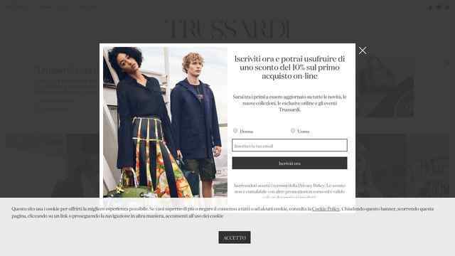Trussardi 楚薩迪官網