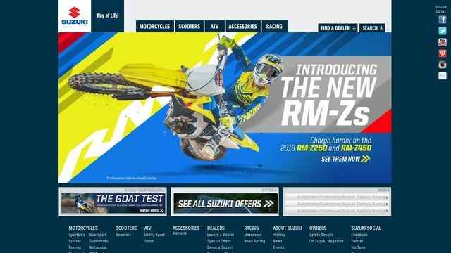 鈴木摩托車官網