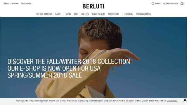 Berluti官網