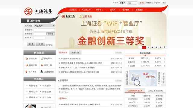 上海證券網