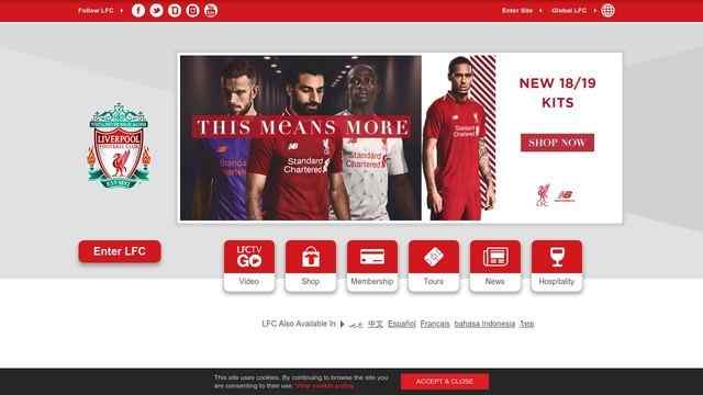 利物浦足球俱樂部