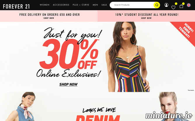 forever21官網
