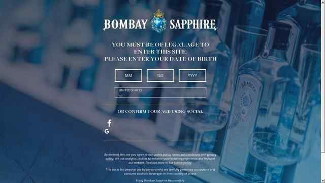 藍寶石金酒官網