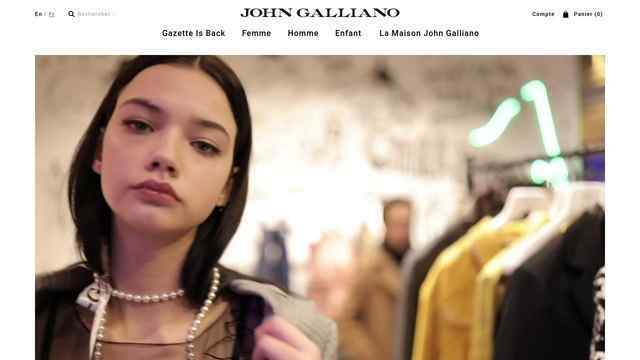 john galliano官網