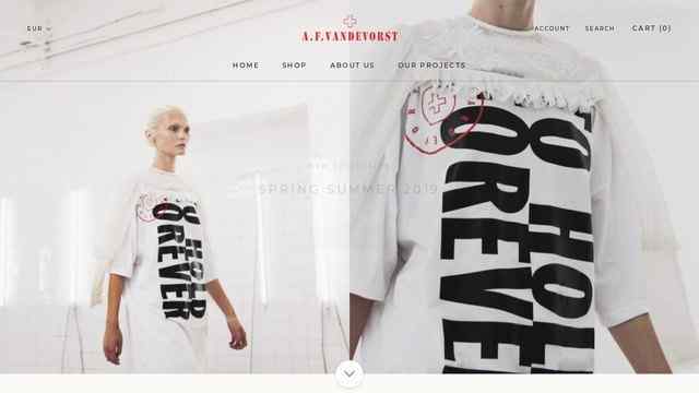 A.F. Vandevorst官網