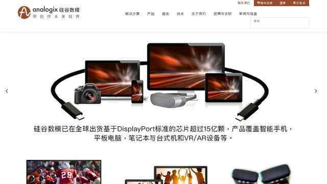 Analogix官網