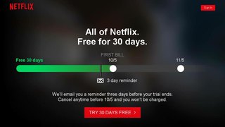 Netflix官網