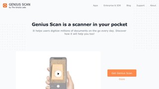 Genius Scan APP官網