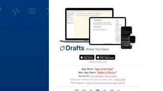 Drafts APP官網