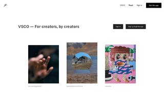 VSCO APP官網
