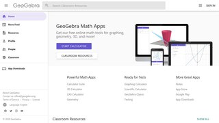 GeoGebra APP官網