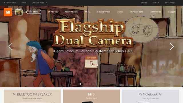 小米官方網站