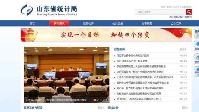 山東統計信息網